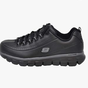 New Women’s Sketchers slip resistant restaurant work shoe sneaker comfy Size 8